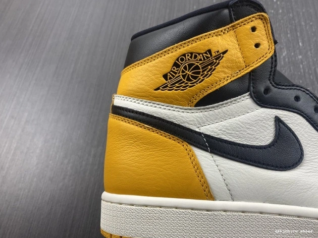 Cheap Air Toe Jordan Yellow High 555088-711 OG 1 0713